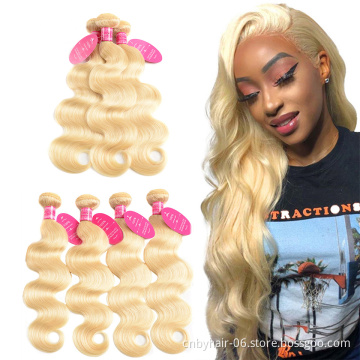 Wholesale cuticle aligend hair color 613 raw virgin Indian hair,free sample human hair extension,613 unprocessed hair vendors